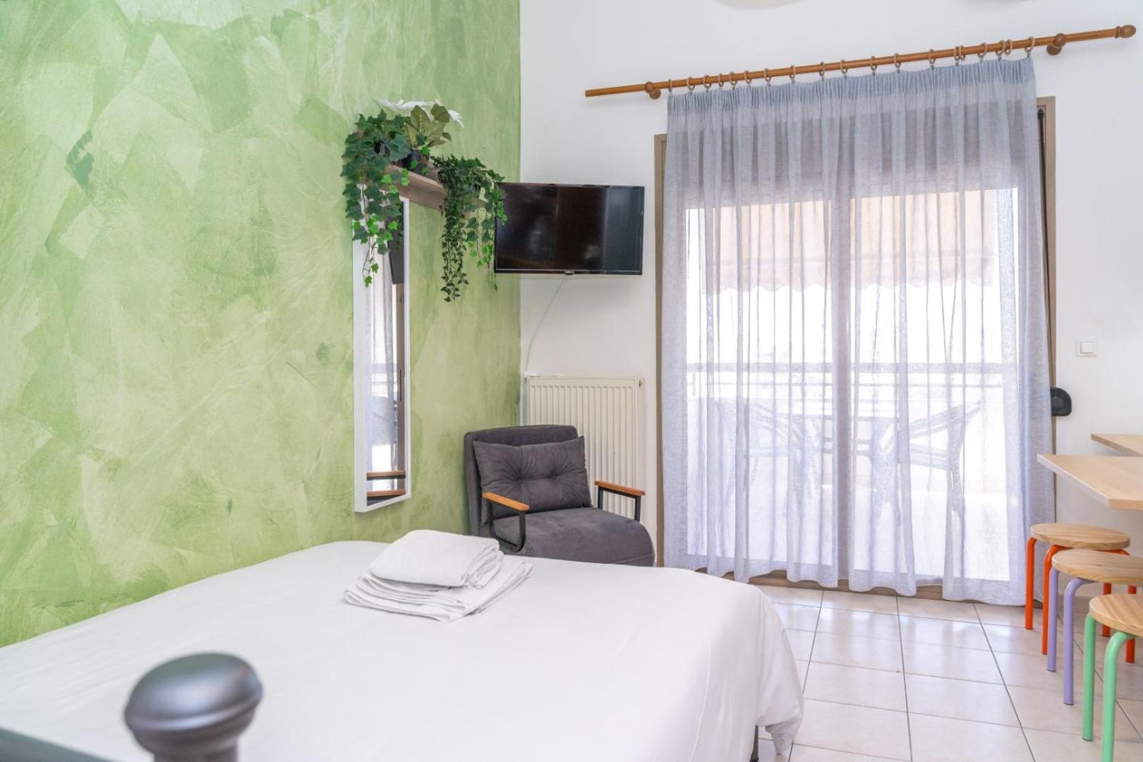 Kosmos Sercvice Apartment Beautiful Studio 2 With Additional Cost Parking 테살로니키 외부 사진